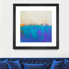 Orange Spark by Don Bishop on GIANT ART - beige abstract