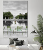 Tuileries Fountain #1 by Alan Blaustein on GIANT ART - multicolor photography; landscapes; people/places