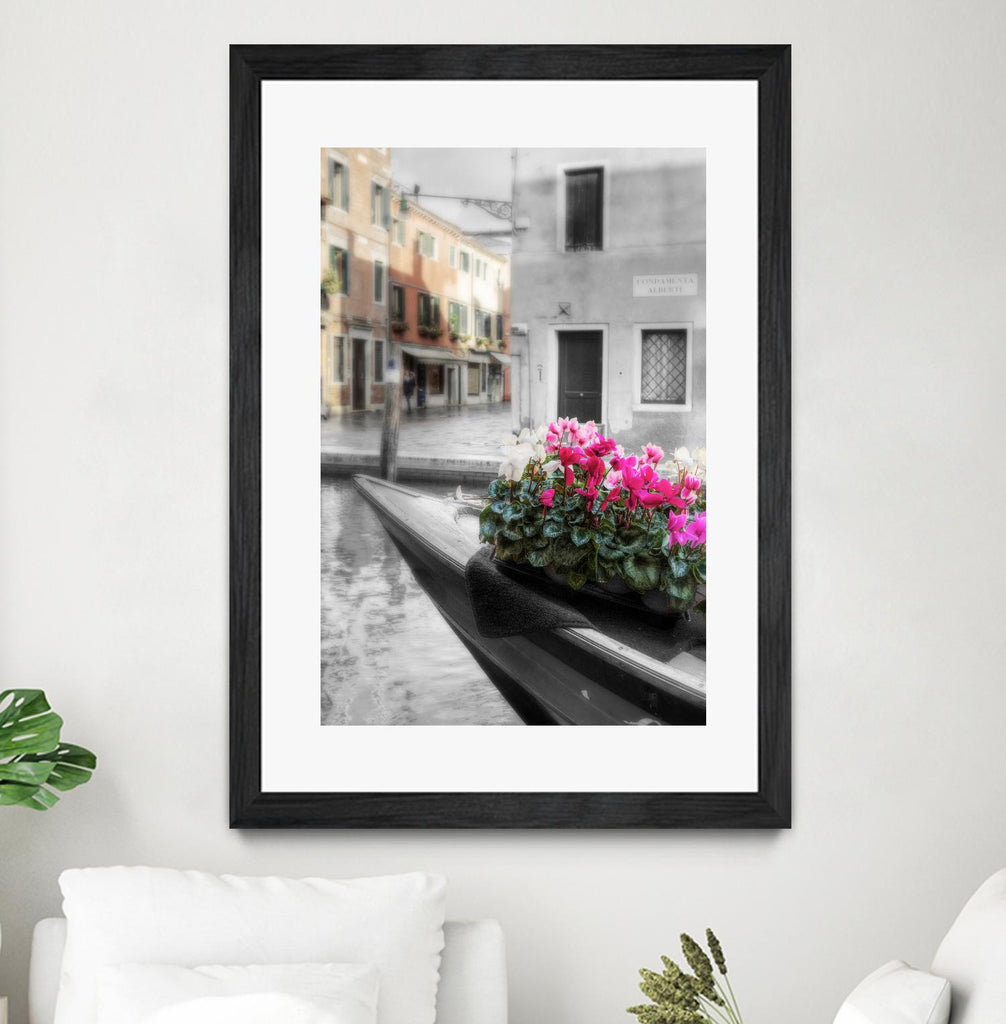 Canal Fiori #1 by Alan Blaustein on GIANT ART - multicolor photography; landscapes