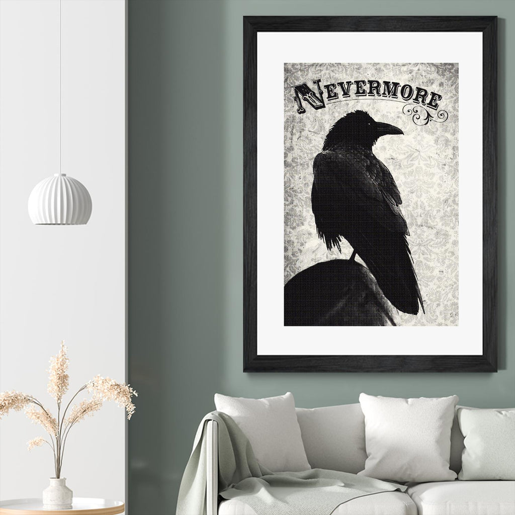 Nevermore by Michael Buxton on GIANT ART - multicolor urban/pop surrealism; contemporary; animals