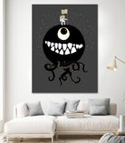 Space Oddity by Michael Buxton on GIANT ART - multicolor urban/pop surrealism; contemporary