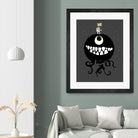 Space Oddity by Michael Buxton on GIANT ART - multicolor urban/pop surrealism; contemporary