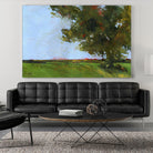 Autumn Oak and Empty Fields by Paul Bailey on GIANT ART - multicolor landscapes; contemporary