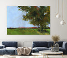 Autumn Oak and Empty Fields by Paul Bailey on GIANT ART - multicolor landscapes; contemporary