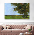 Autumn Oak and Empty Fields by Paul Bailey on GIANT ART - multicolor landscapes; contemporary