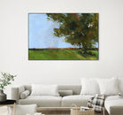 Autumn Oak and Empty Fields by Paul Bailey on GIANT ART - multicolor landscapes; contemporary