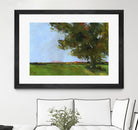 Autumn Oak and Empty Fields by Paul Bailey on GIANT ART - multicolor landscapes; contemporary