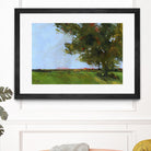 Autumn Oak and Empty Fields by Paul Bailey on GIANT ART - multicolor landscapes; contemporary