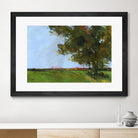 Autumn Oak and Empty Fields by Paul Bailey on GIANT ART - multicolor landscapes; contemporary