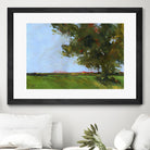 Autumn Oak and Empty Fields by Paul Bailey on GIANT ART - multicolor landscapes; contemporary