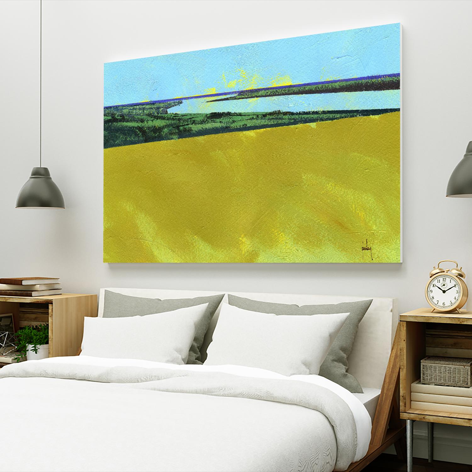 Crouch Valley by Paul Bailey on GIANT ART - multicolor landscapes; contemporary