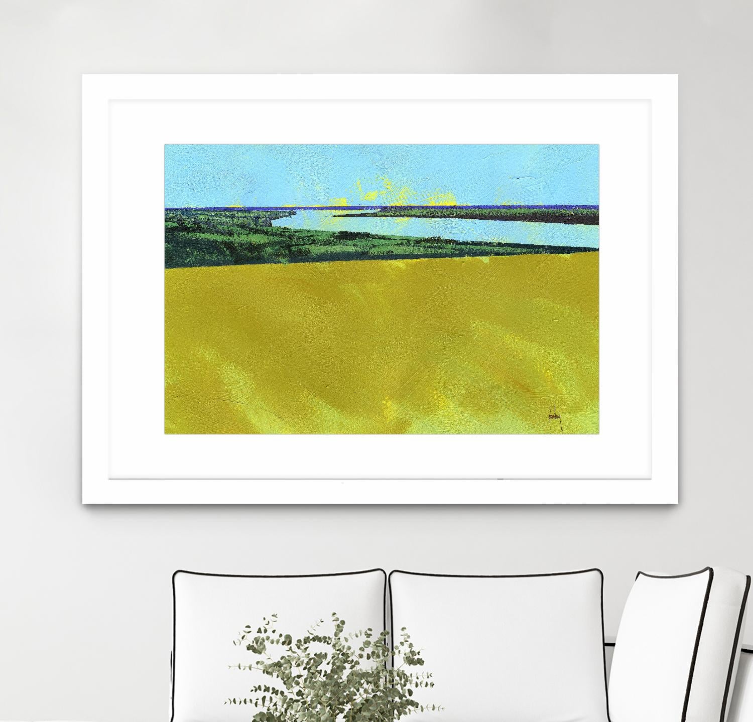 Crouch Valley by Paul Bailey on GIANT ART - multicolor landscapes; contemporary