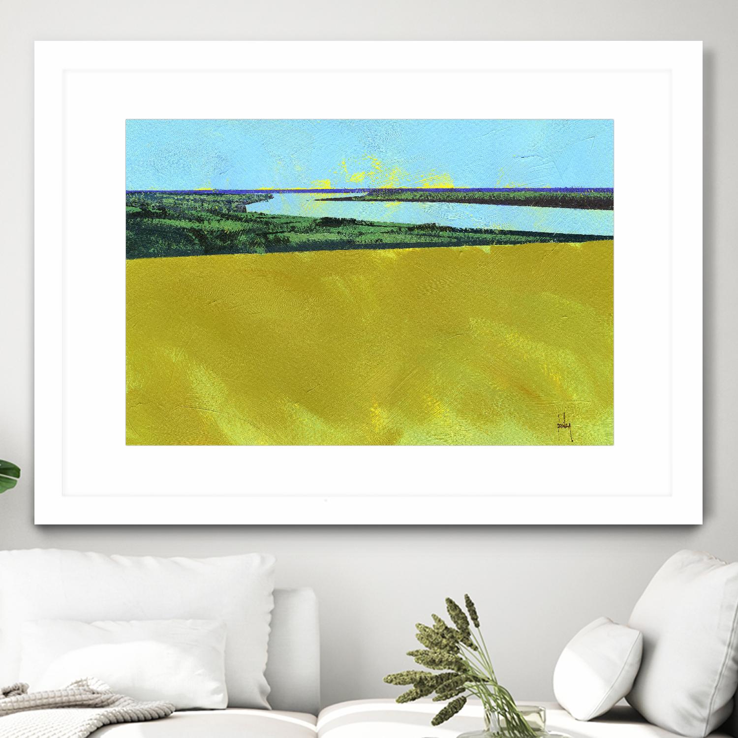 Crouch Valley by Paul Bailey on GIANT ART - multicolor landscapes; contemporary