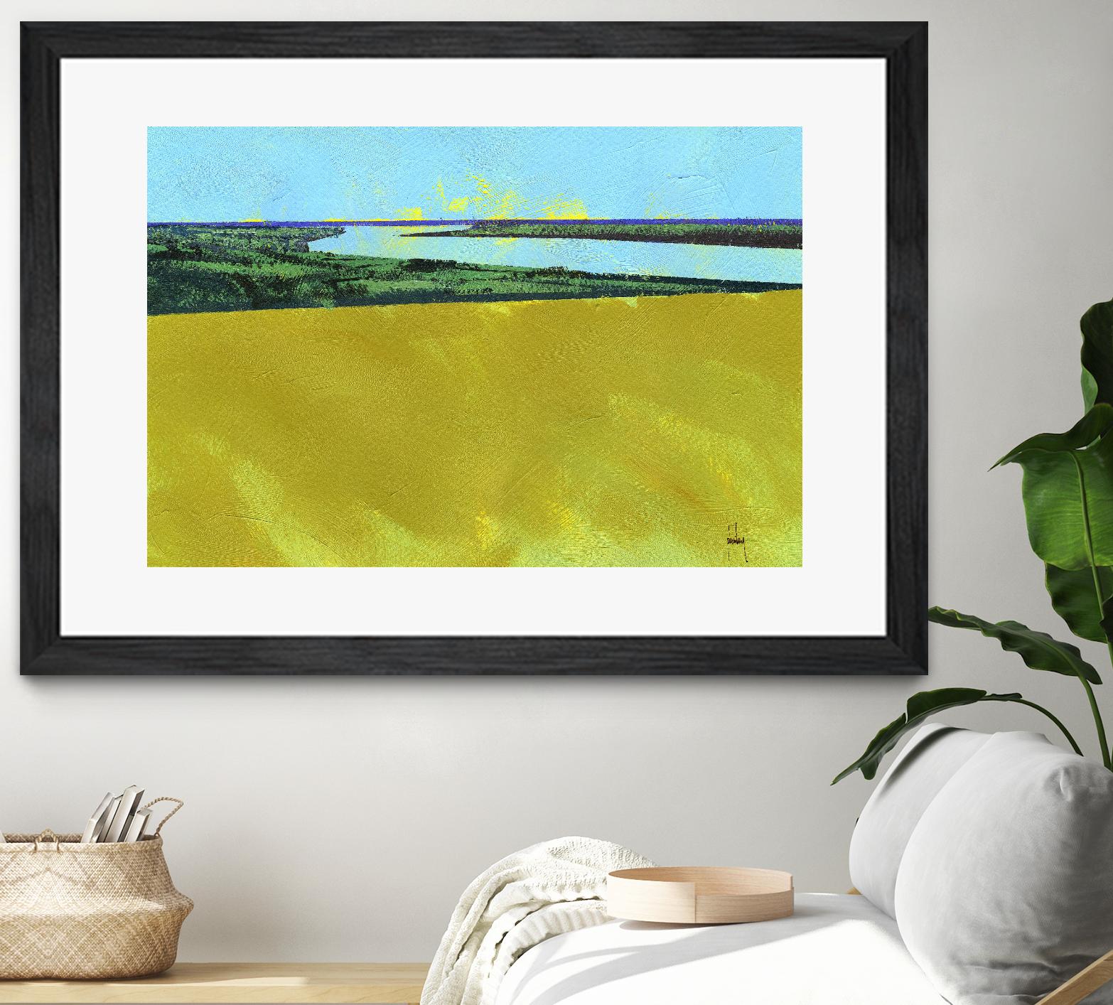 Crouch Valley by Paul Bailey on GIANT ART - multicolor landscapes; contemporary