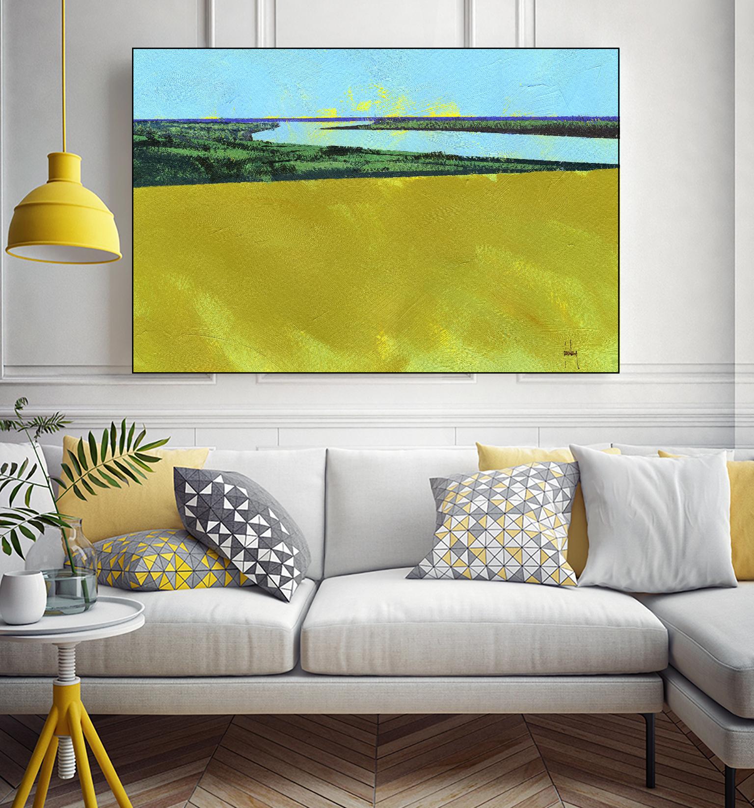 Crouch Valley by Paul Bailey on GIANT ART - multicolor landscapes; contemporary