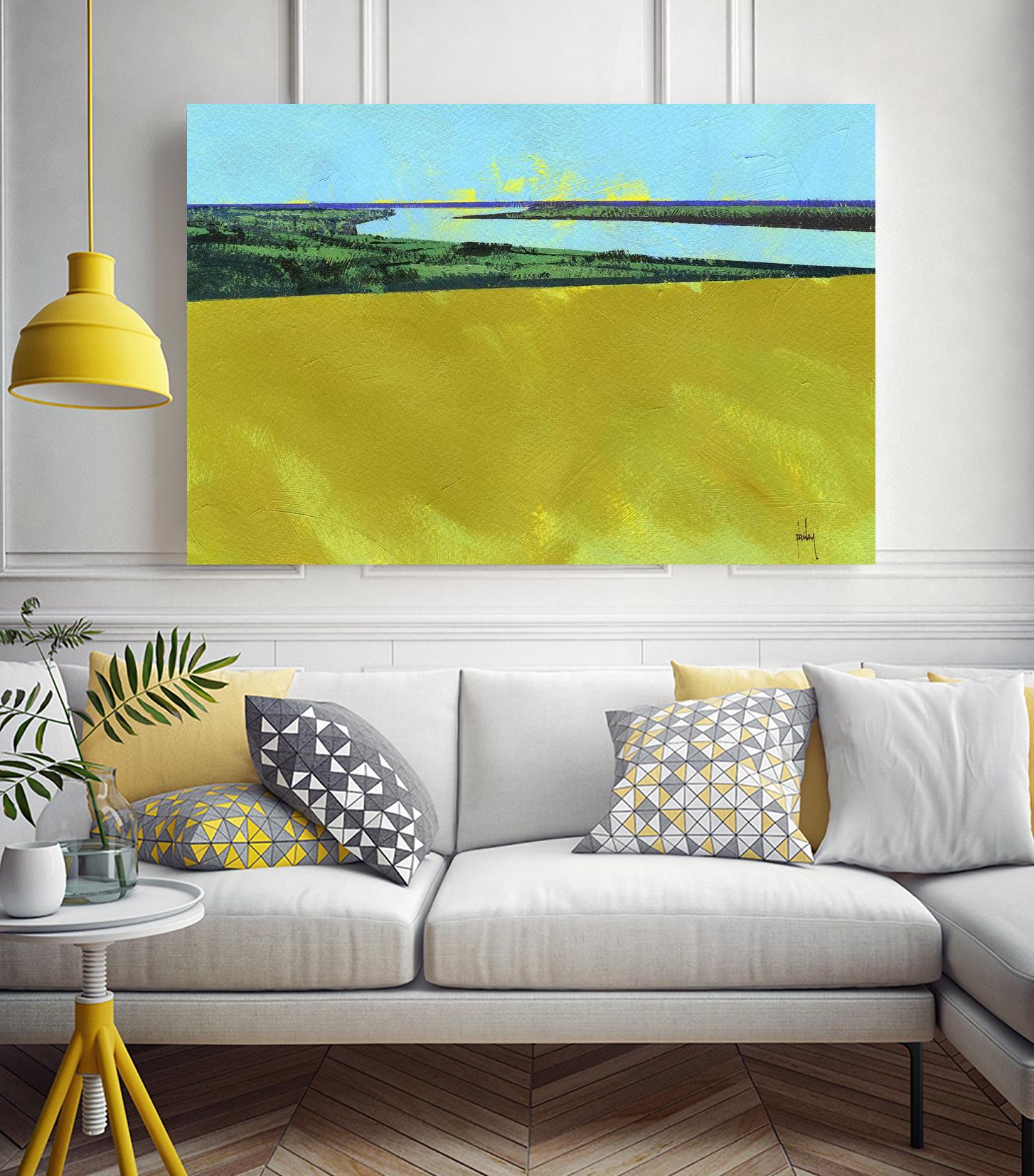 Crouch Valley by Paul Bailey on GIANT ART - multicolor landscapes; contemporary