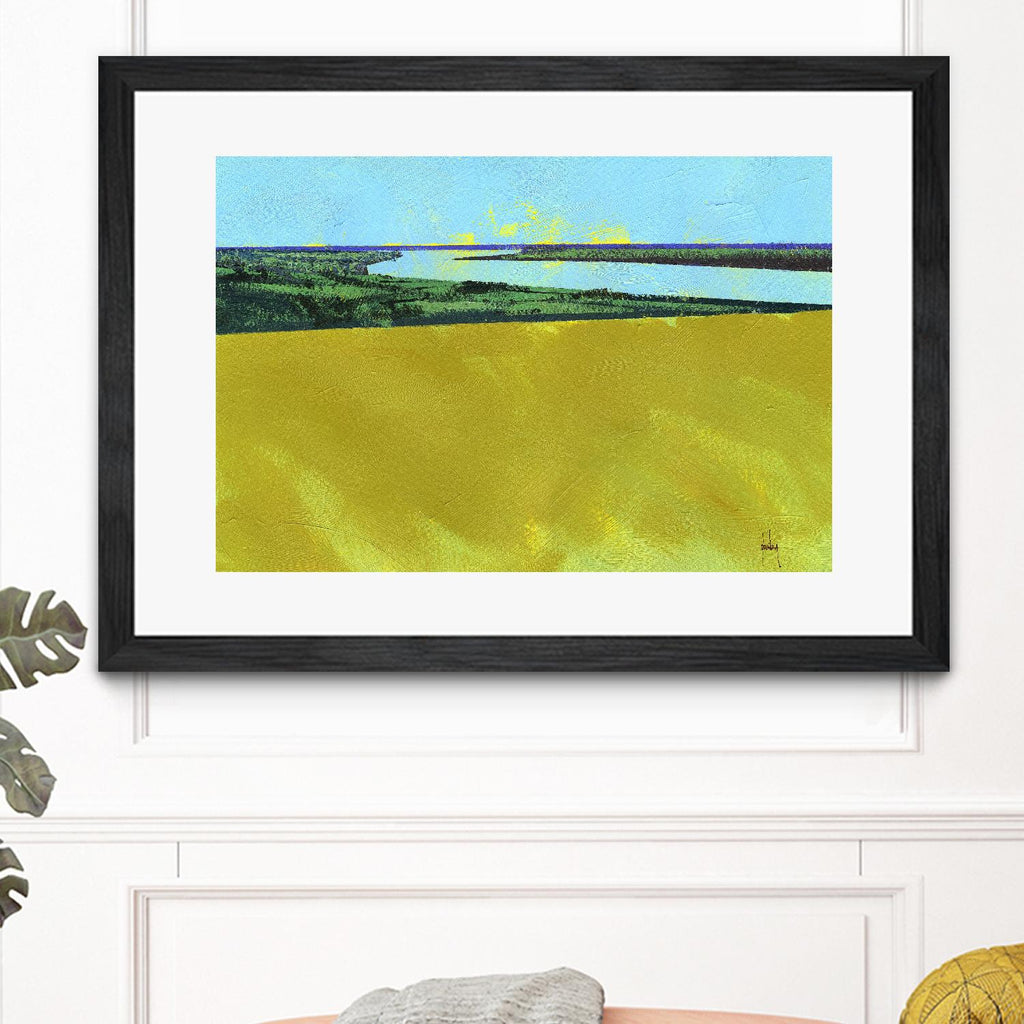 Crouch Valley by Paul Bailey on GIANT ART - multicolor landscapes; contemporary
