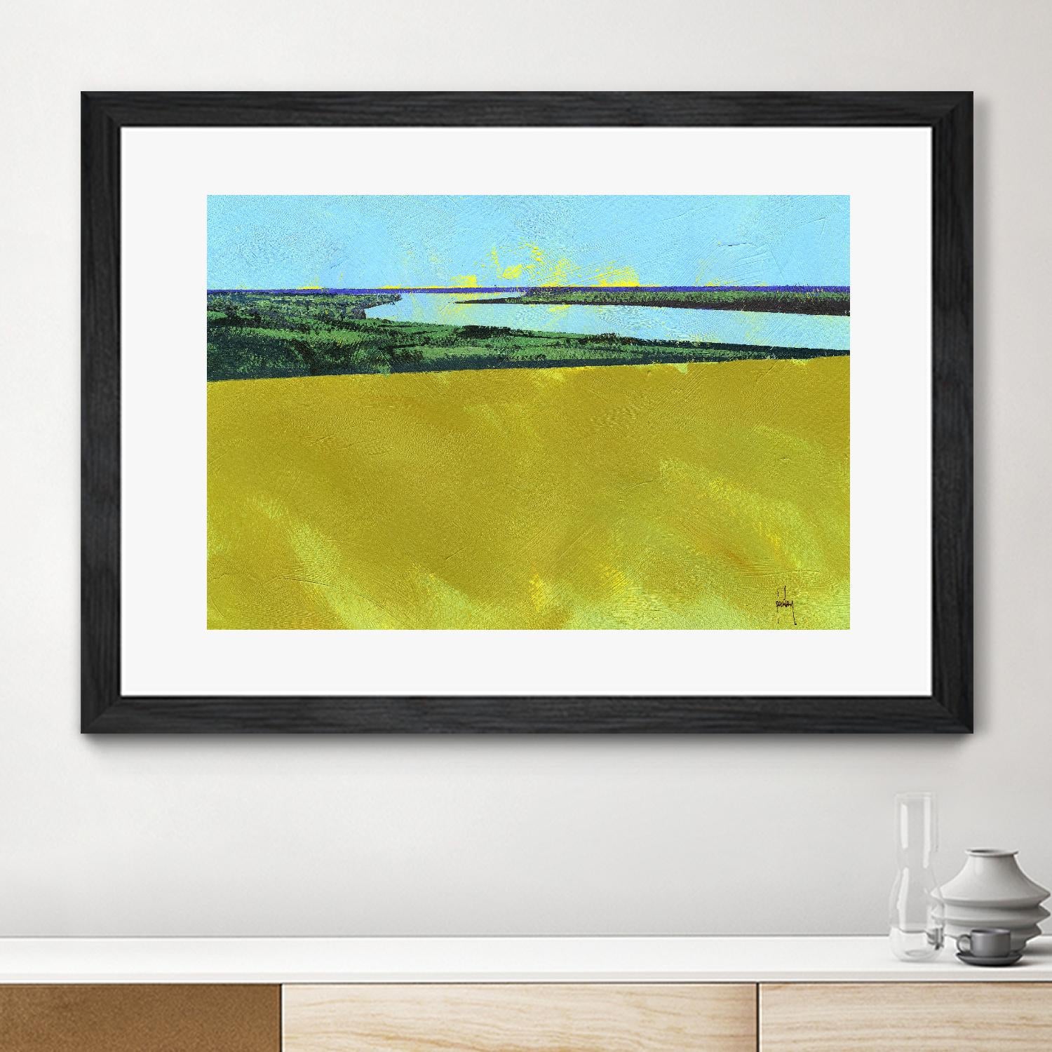 Crouch Valley by Paul Bailey on GIANT ART - multicolor landscapes; contemporary