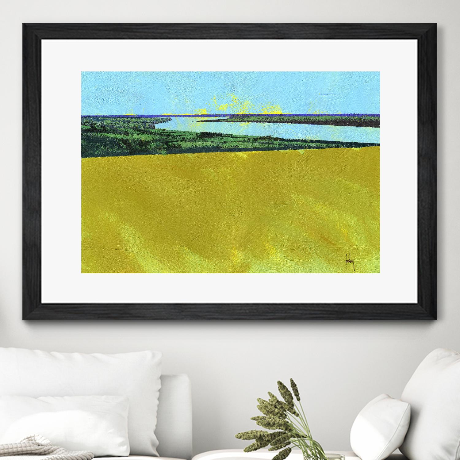 Crouch Valley by Paul Bailey on GIANT ART - multicolor landscapes; contemporary