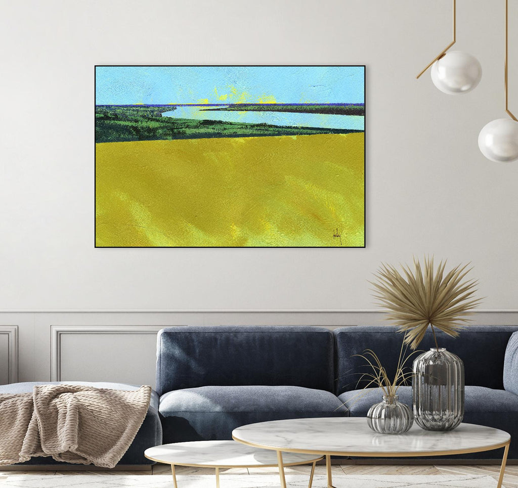 Crouch Valley by Paul Bailey on GIANT ART - multicolor landscapes; contemporary