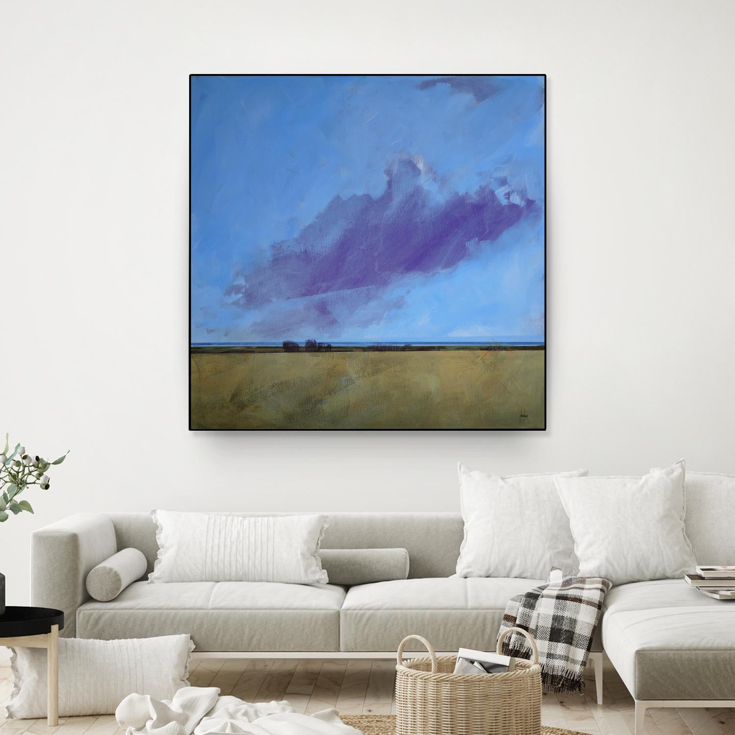 Distant River by Paul Bailey on GIANT ART - multicolor landscapes; contemporary