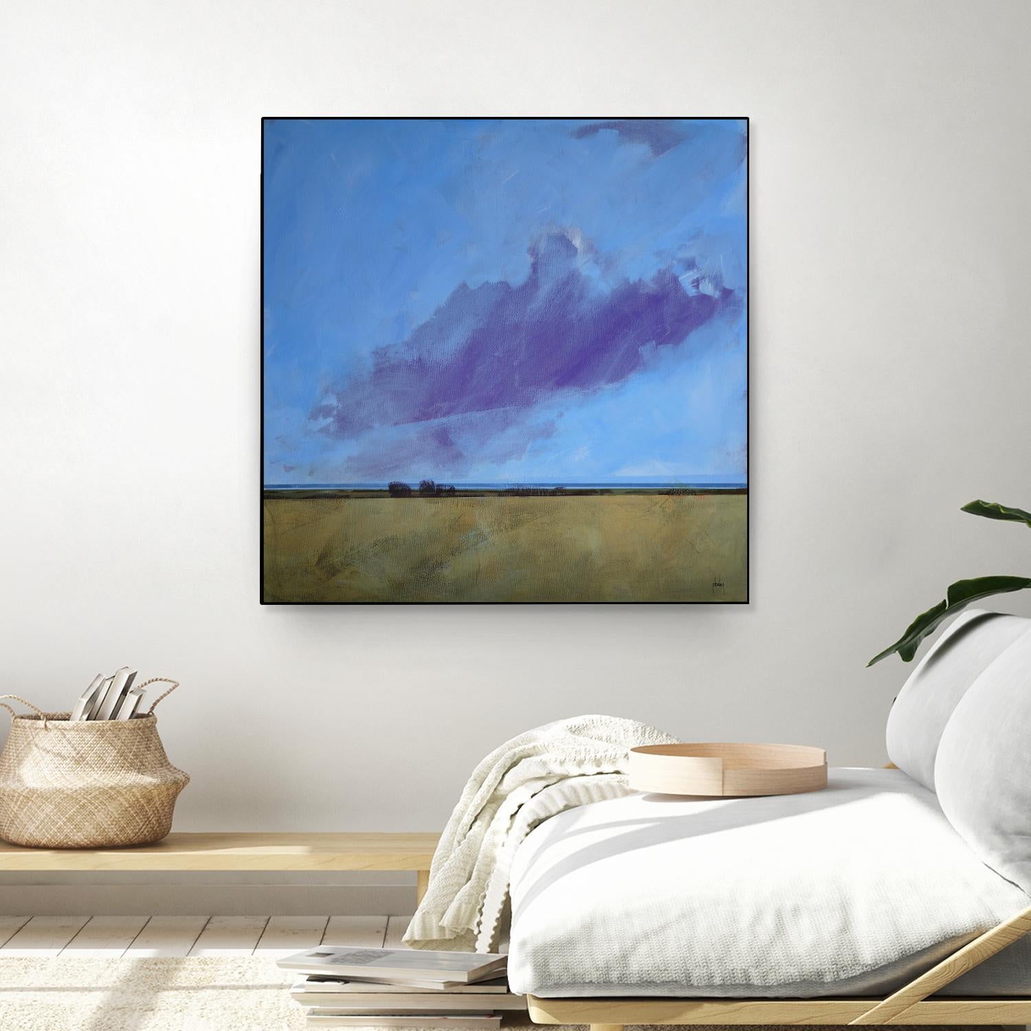 Distant River by Paul Bailey on GIANT ART - multicolor landscapes; contemporary