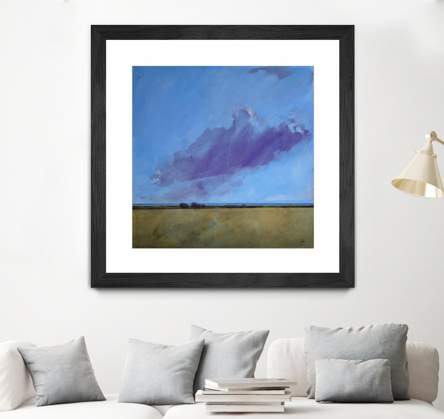 Distant River by Paul Bailey on GIANT ART - multicolor landscapes; contemporary