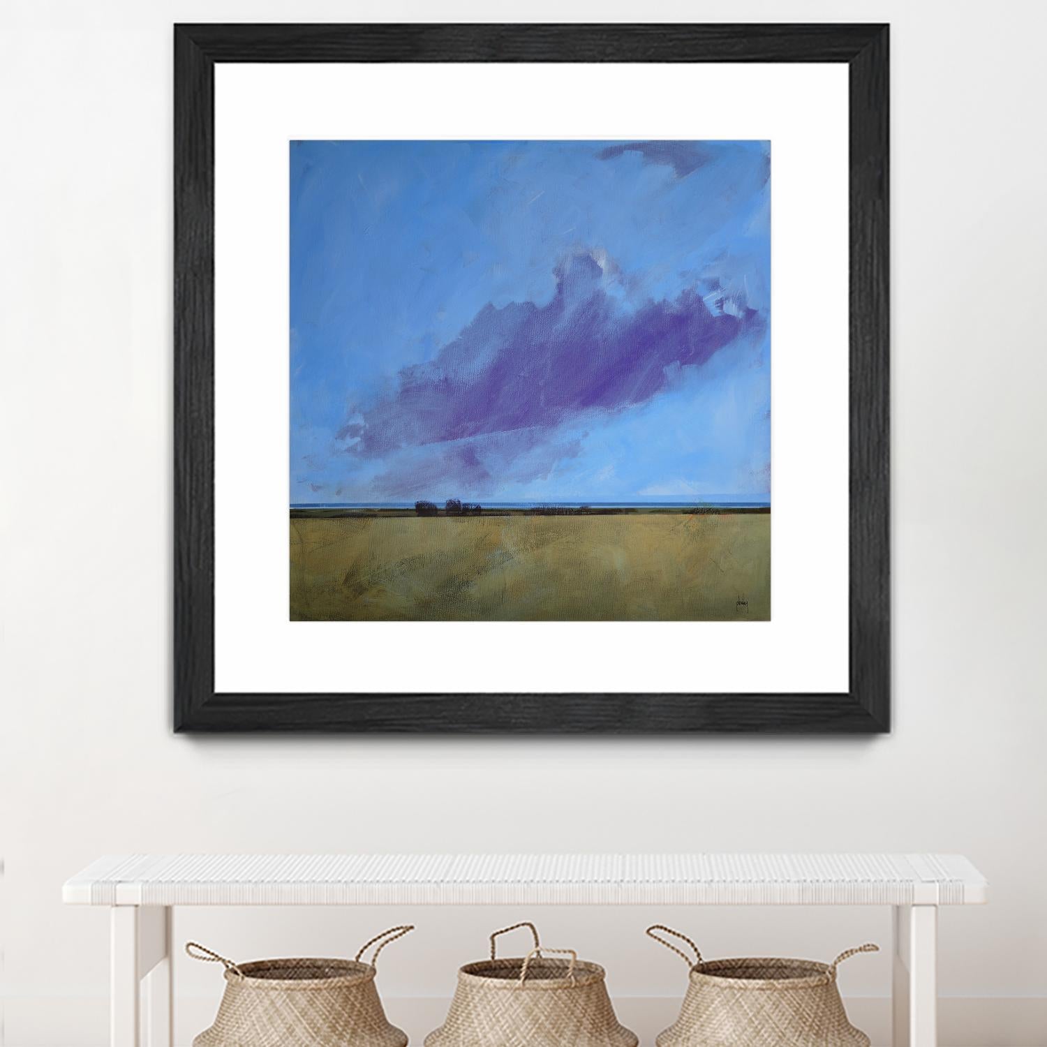 Distant River by Paul Bailey on GIANT ART - multicolor landscapes; contemporary