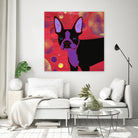 Bubbly Boston by Angela Bond on GIANT ART - multicolor animals; contemporary
