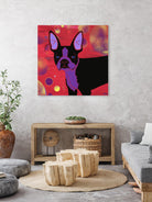 Bubbly Boston by Angela Bond on GIANT ART - multicolor animals; contemporary