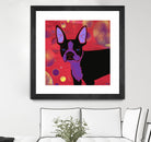 Bubbly Boston by Angela Bond on GIANT ART - multicolor animals; contemporary