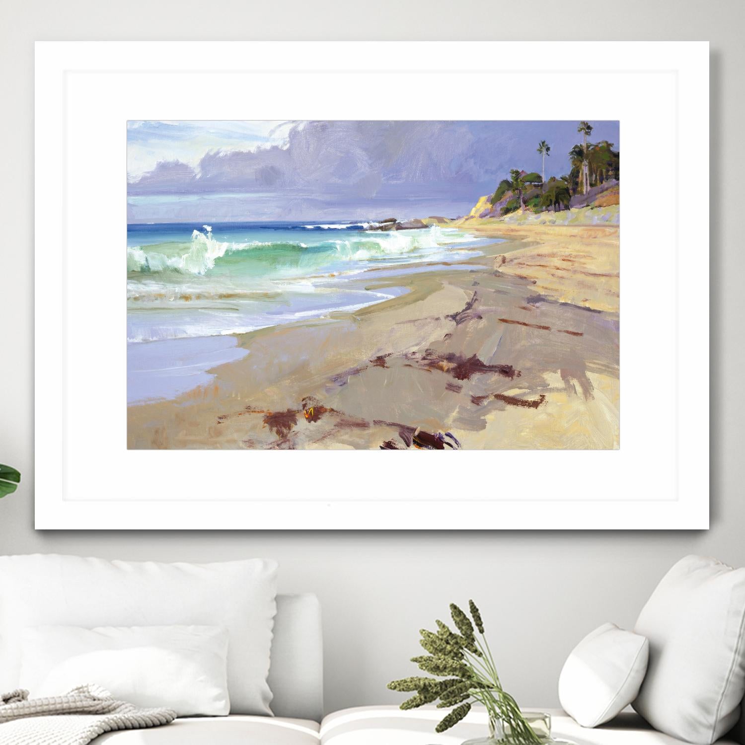 Weather Change by Marcia Burtt on GIANT ART - multicolor coastal; landscapes; contemporary