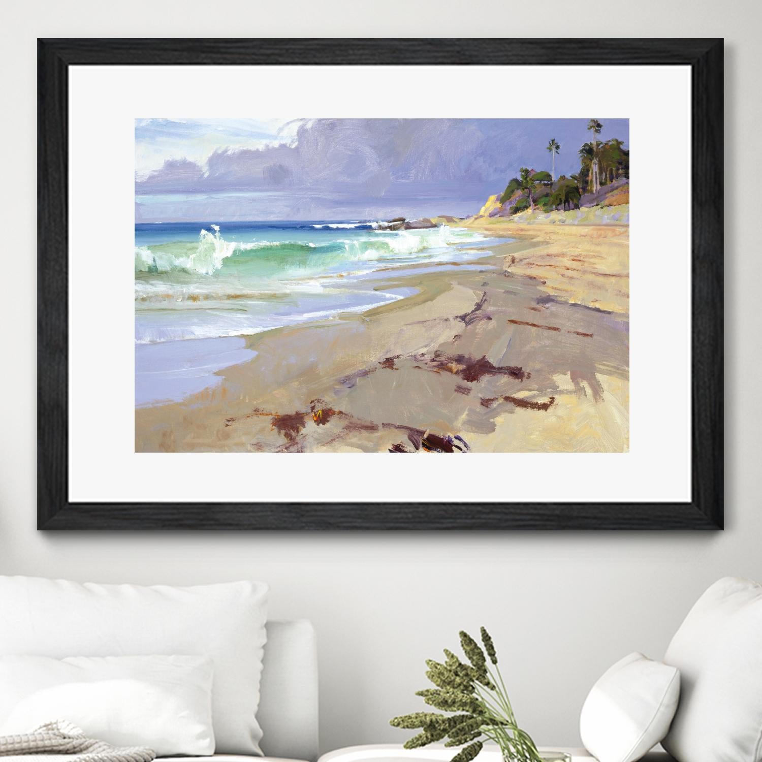 Weather Change by Marcia Burtt on GIANT ART - multicolor coastal; landscapes; contemporary