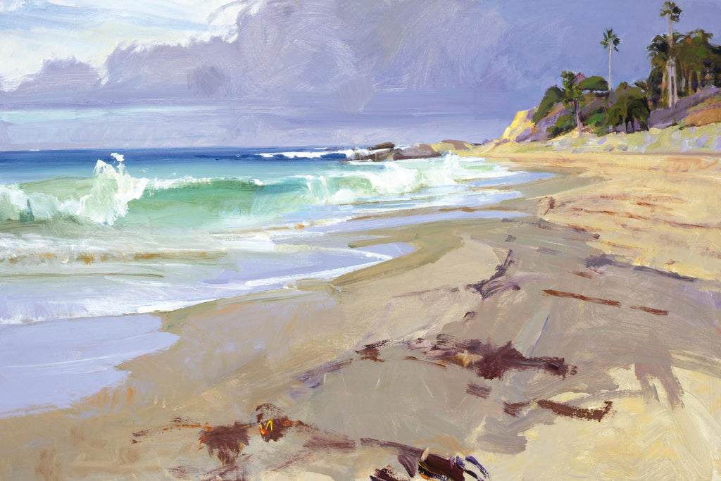 Weather Change by Marcia Burtt on GIANT ART - multicolor coastal; landscapes; contemporary