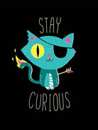 Stay Curious by Michael Buxton on GIANT ART - multicolor urban/pop surrealism; novelty; inspirational