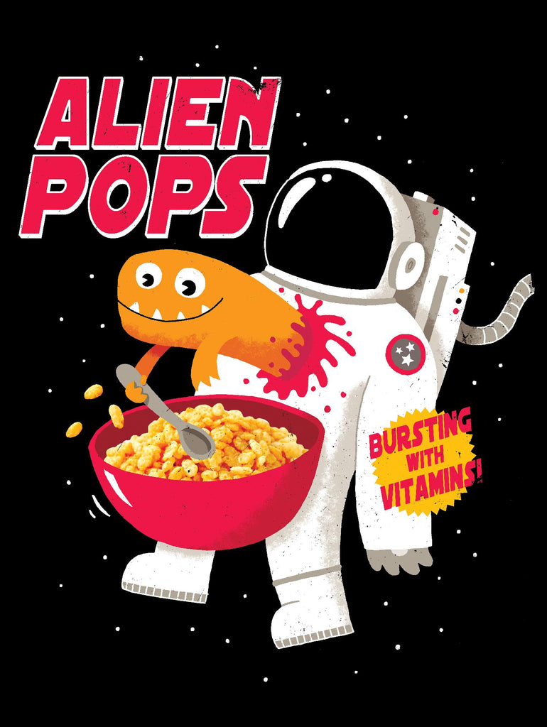 Alien Pops by Michael Buxton on GIANT ART - multicolor urban/pop surrealism; novelty; children; cuisine