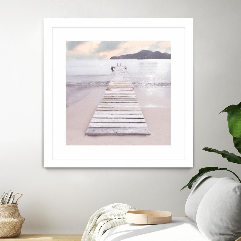 Zen No. 6 by Noah Bay on GIANT ART - multi coastal, landscapes, beaches, docks/piers, ocean