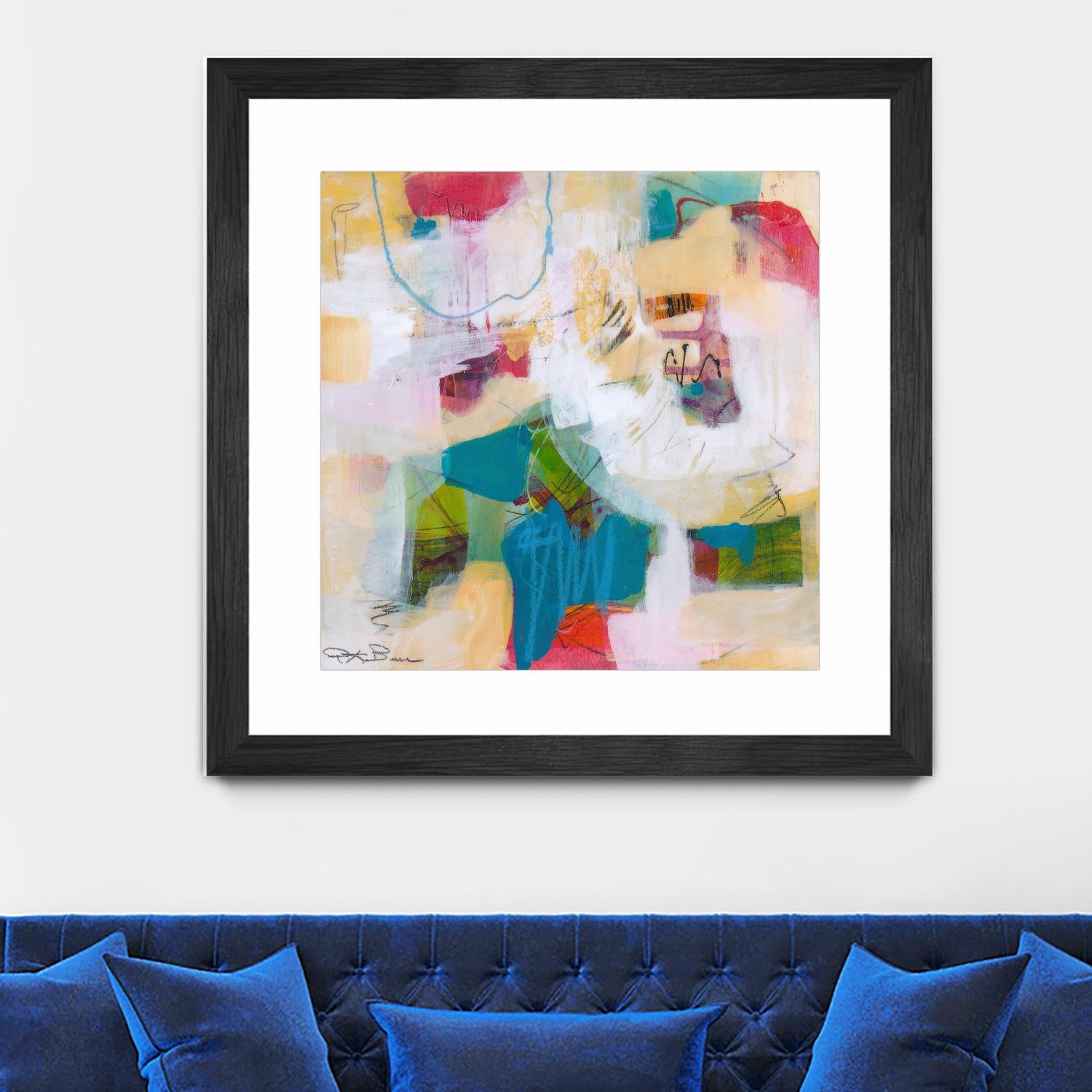 Oide 1 by Pamela K Beer on GIANT ART - multicolor abstracts, contemporary