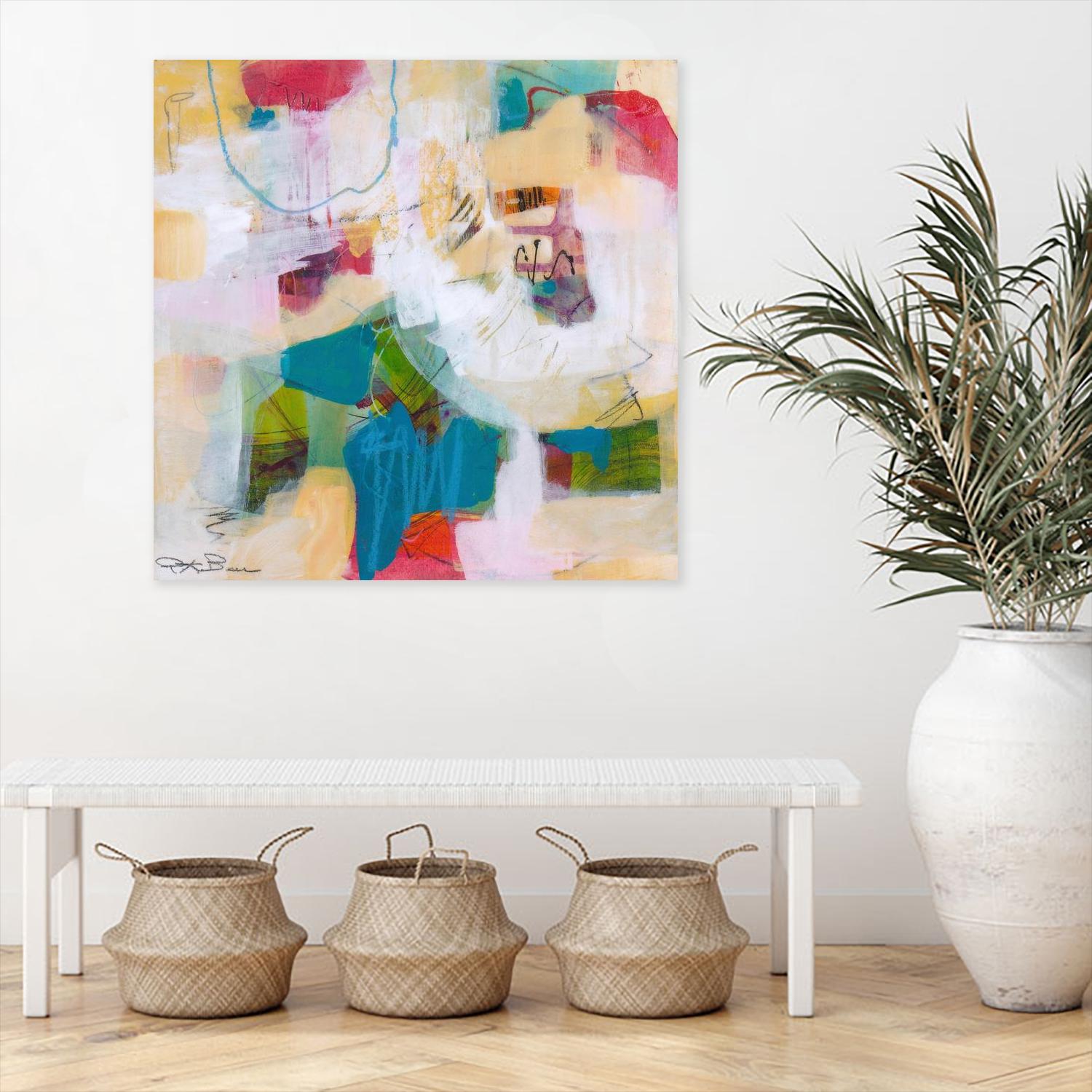 Oide 1 by Pamela K Beer on GIANT ART - multicolor abstracts, contemporary