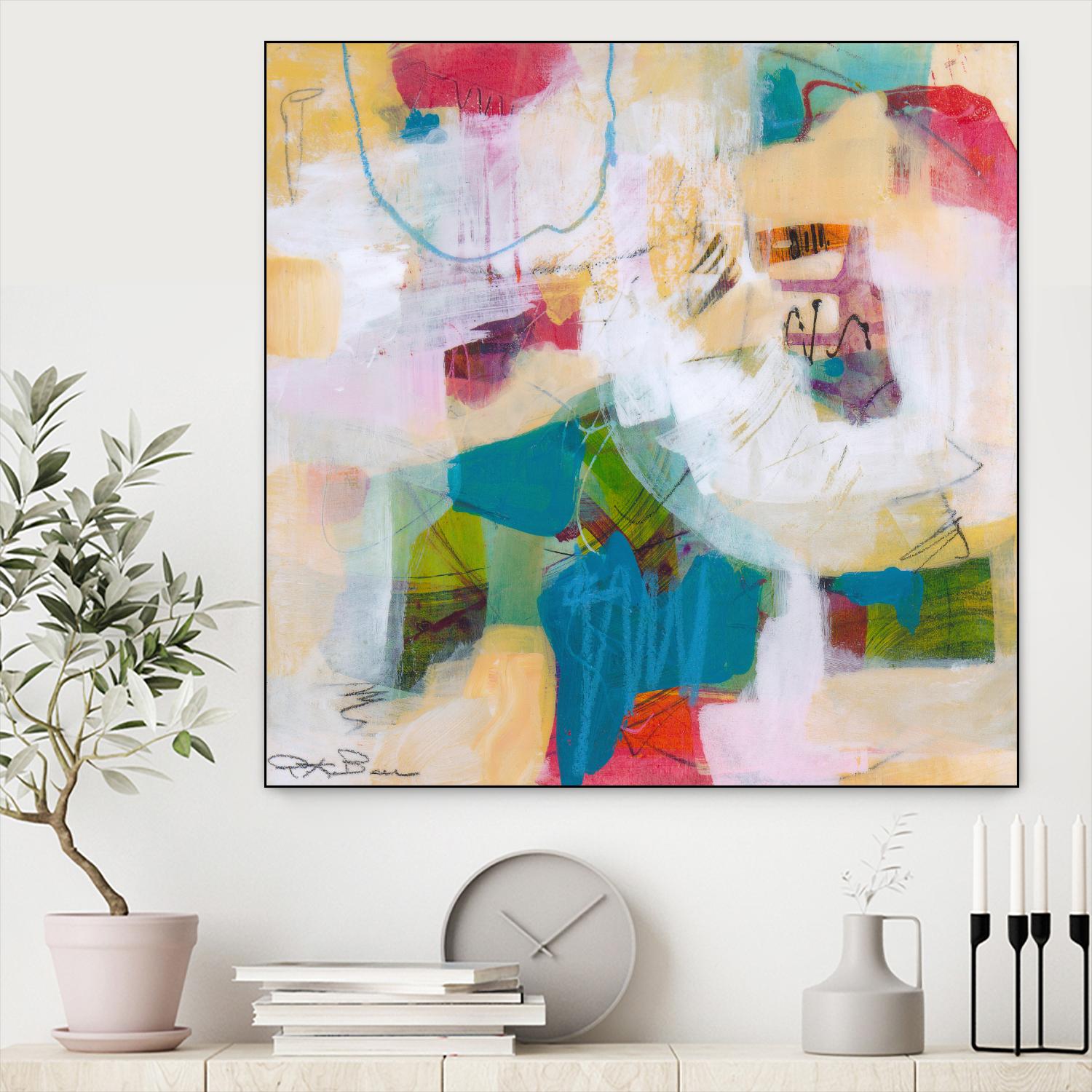 Oide 1 by Pamela K Beer on GIANT ART - multicolor abstracts, contemporary