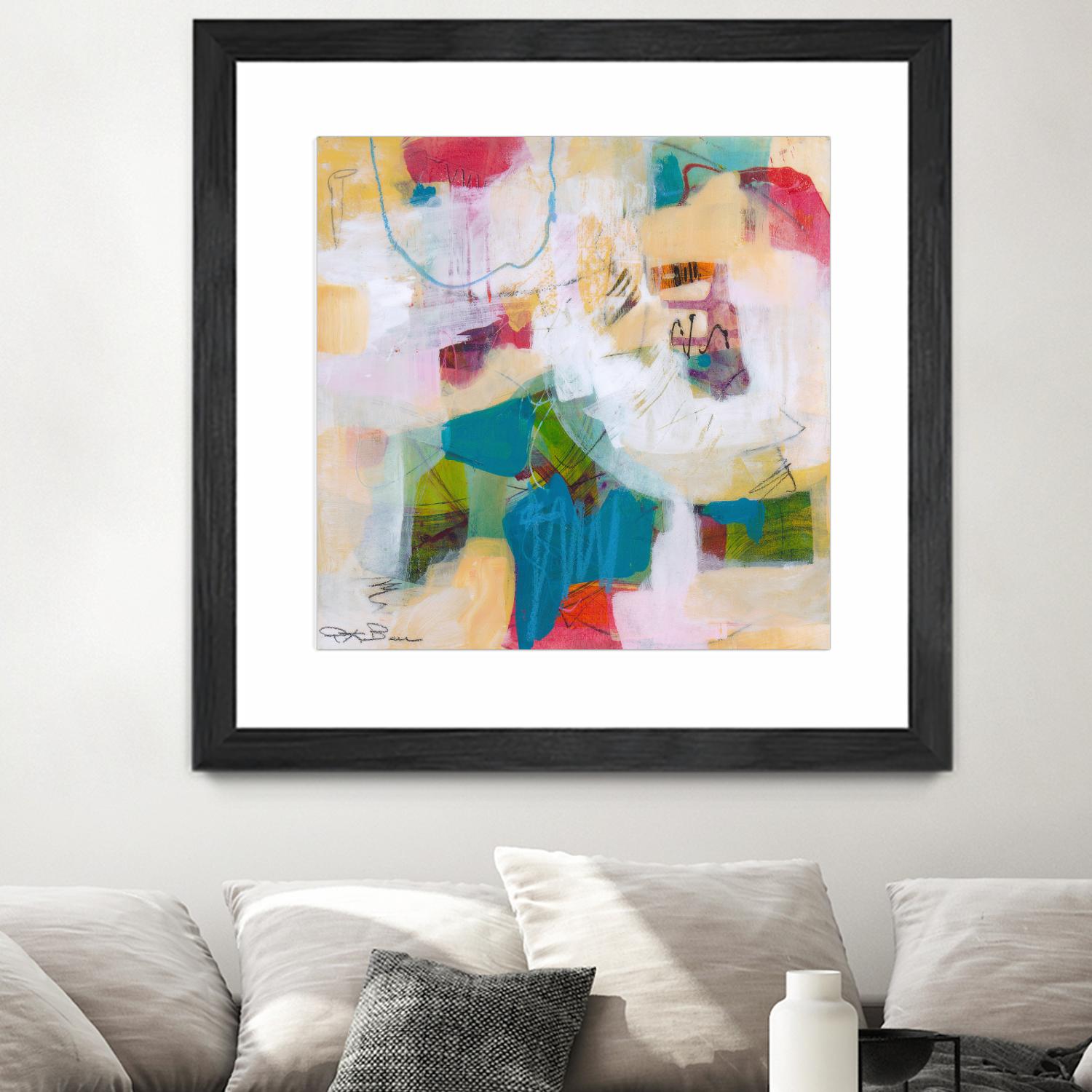 Oide 1 by Pamela K Beer on GIANT ART - multicolor abstracts, contemporary