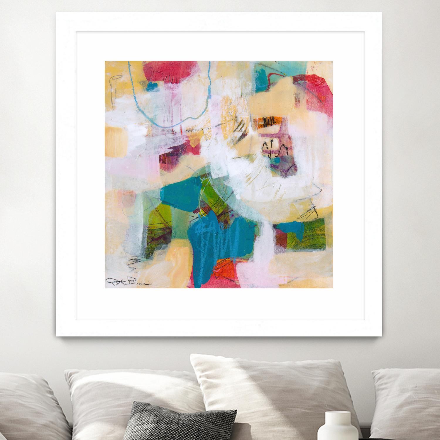 Oide 1 by Pamela K Beer on GIANT ART - multicolor abstracts, contemporary
