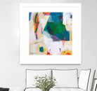 Oide 4 by Pamela K Beer on GIANT ART - yellow,blue abstracts, contemporary