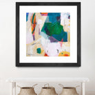 Oide 4 by Pamela K Beer on GIANT ART - yellow,blue abstracts, contemporary