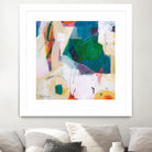 Oide 4 by Pamela K Beer on GIANT ART - yellow,blue abstracts, contemporary