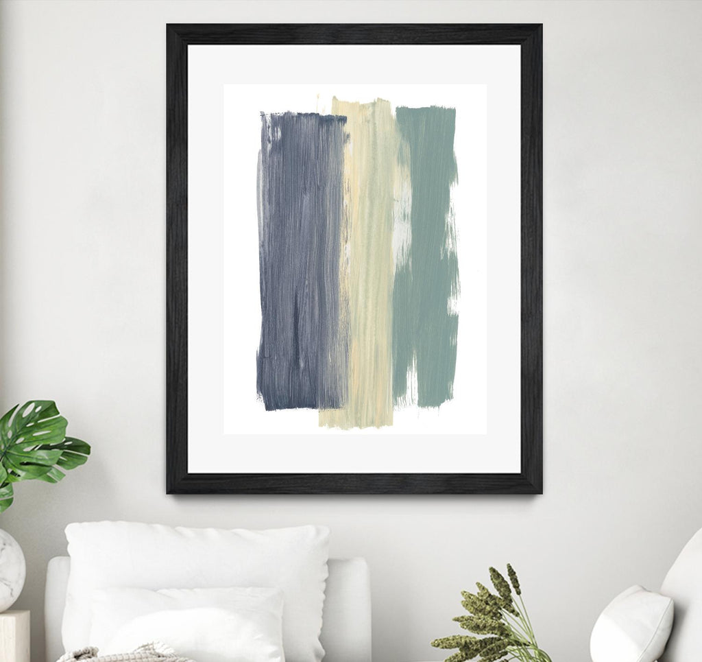 Striped Abstract by Bronwyn Baker on GIANT ART - multi abstracts, contemporary