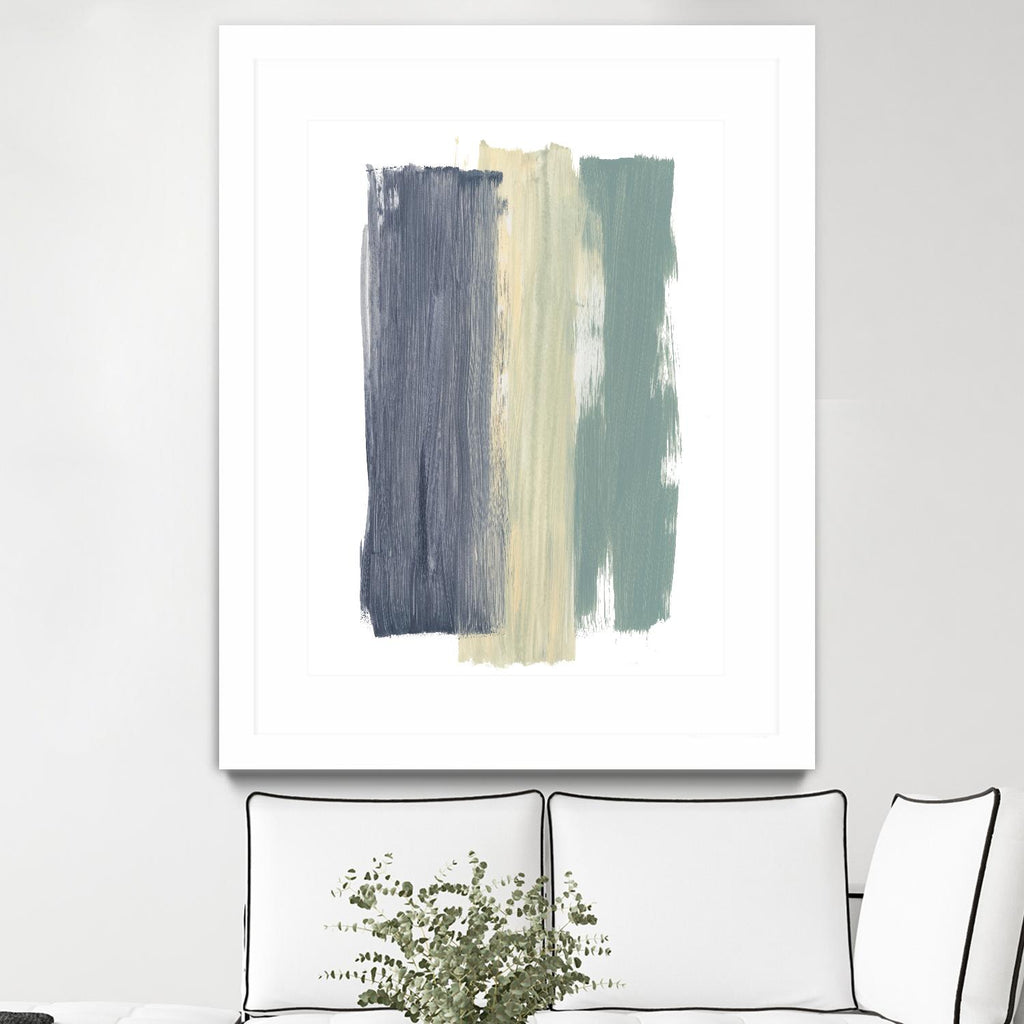 Striped Abstract by Bronwyn Baker on GIANT ART - multi abstracts, contemporary