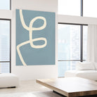 Unrestricted by Bronwyn Baker on GIANT ART - blue, white abstracts, contemporary