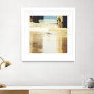 Walking on the Beach by Sylvia Coomes on GIANT ART - brown nautical