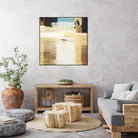 Walking on the Beach by Sylvia Coomes on GIANT ART - brown nautical